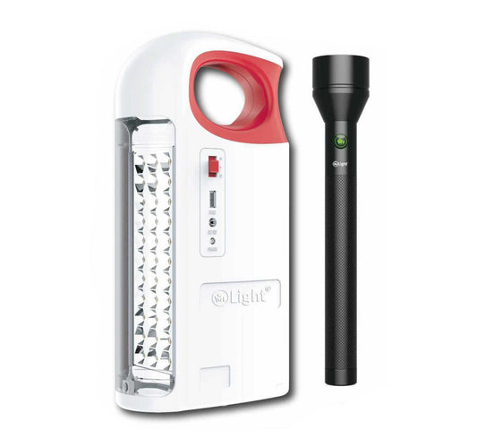 Mr.Light Emergency Light MRGD91+Flashlight