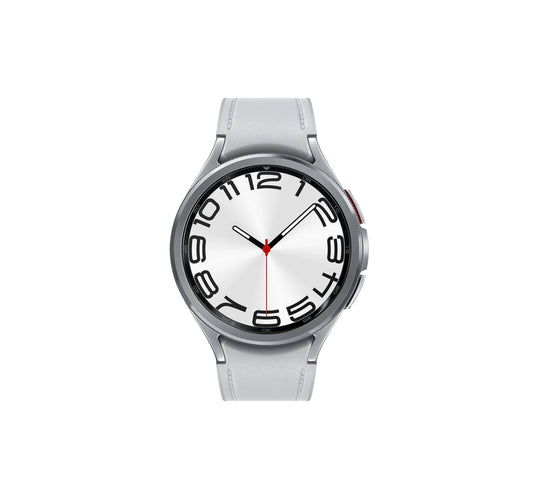Samsung Galaxy Watch 6 Classic Smartwatch, 47 mm, Silver, SM-R960NZSAMEA