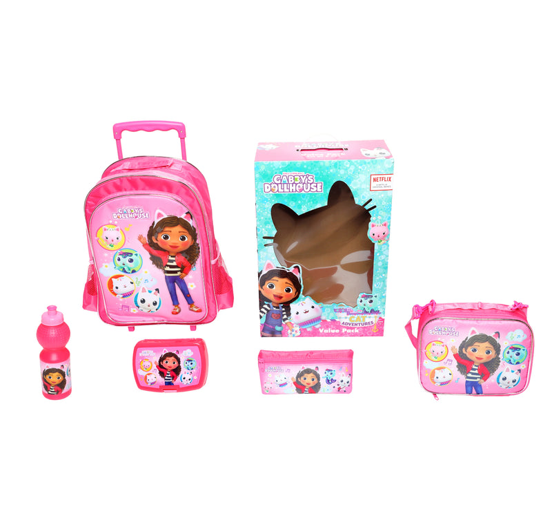 Gabby's Dollhouse 5 in1 Value Pack 16 inch Trolley FK023307