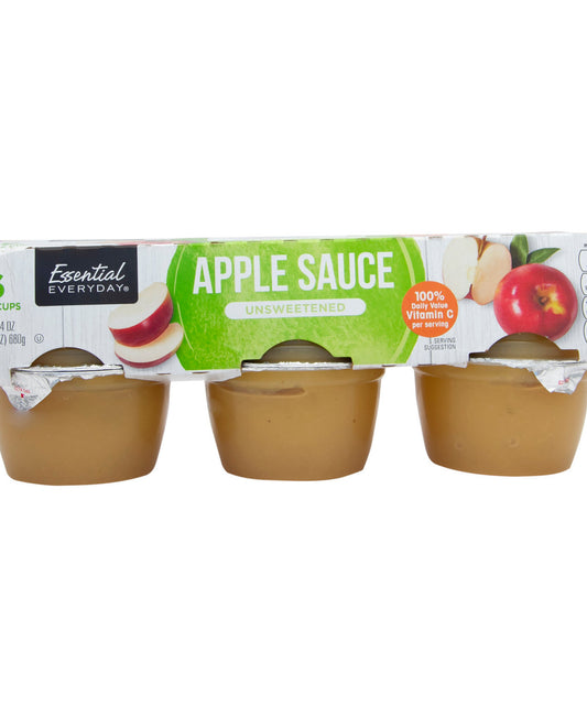 Essential Everyday Unsweetened Apple Sauce 680 g