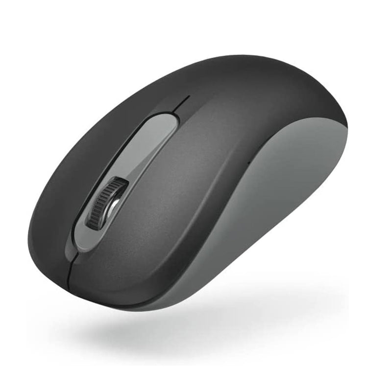 Hama 134960 AMW-200 Optical 3-Button Wireless Mouse, Anthracite/Black