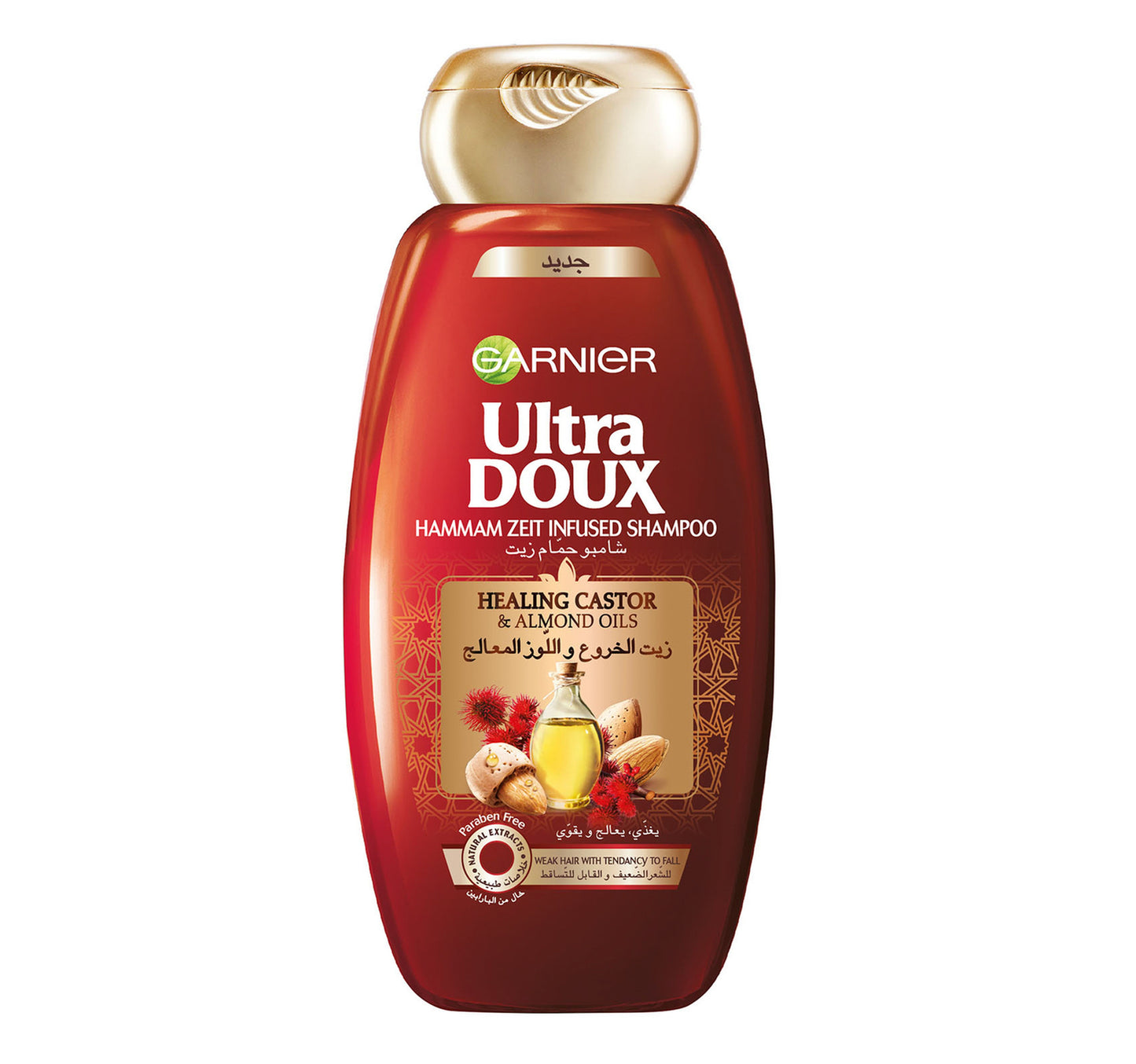 Garnier Ultra Doux Almond & Castor Shampoo 400 ml