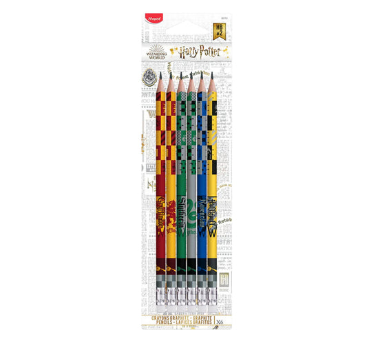 Maped Harry Potter Graphite Pencils 6pcs