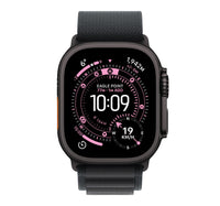 Apple Watch Ultra 3 GPS + Cellular Smartwatch, 49 mm Black Titanium Case with Black Alpine Loop (M), MF0V4AF/A