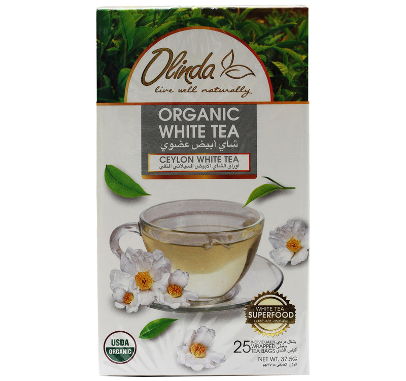 Olinda Organic White Tea 25 Teabags