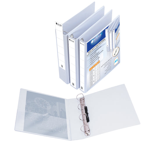 Atlas 2 Ring Binder with Packet, 35 mm