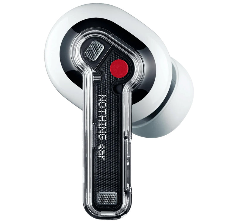 Nothing Ear True Wireless Earbuds with Mic, White, B171
