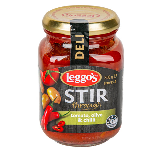 Leggo's Stir Through Tomato Olive & Chilli 350 g