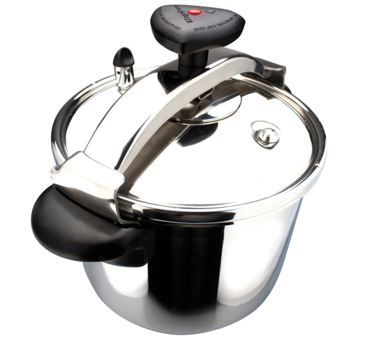 Magefesa Stainless Steel Pressure Cooker, 24 cm, 8L, Inoxtar