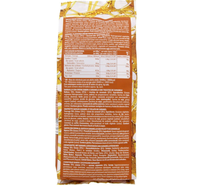 Vieira Wafers Toffee 125 g