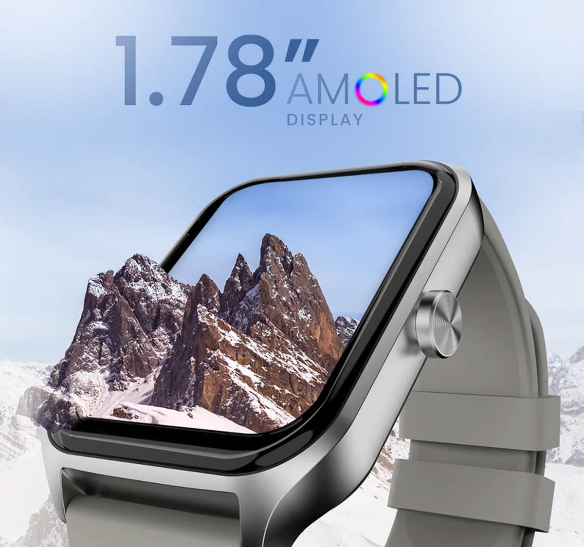 HiFuture FutureFit Ultra 2 Pro Smartwatch, AMOLED Display, Grey Sultan Center