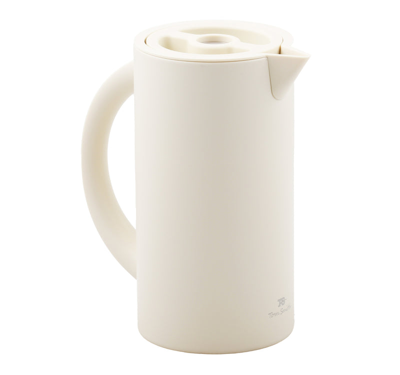 Tom Smith Stainless Steel Vacuum Jug BEST04 1.0 Litre Beige