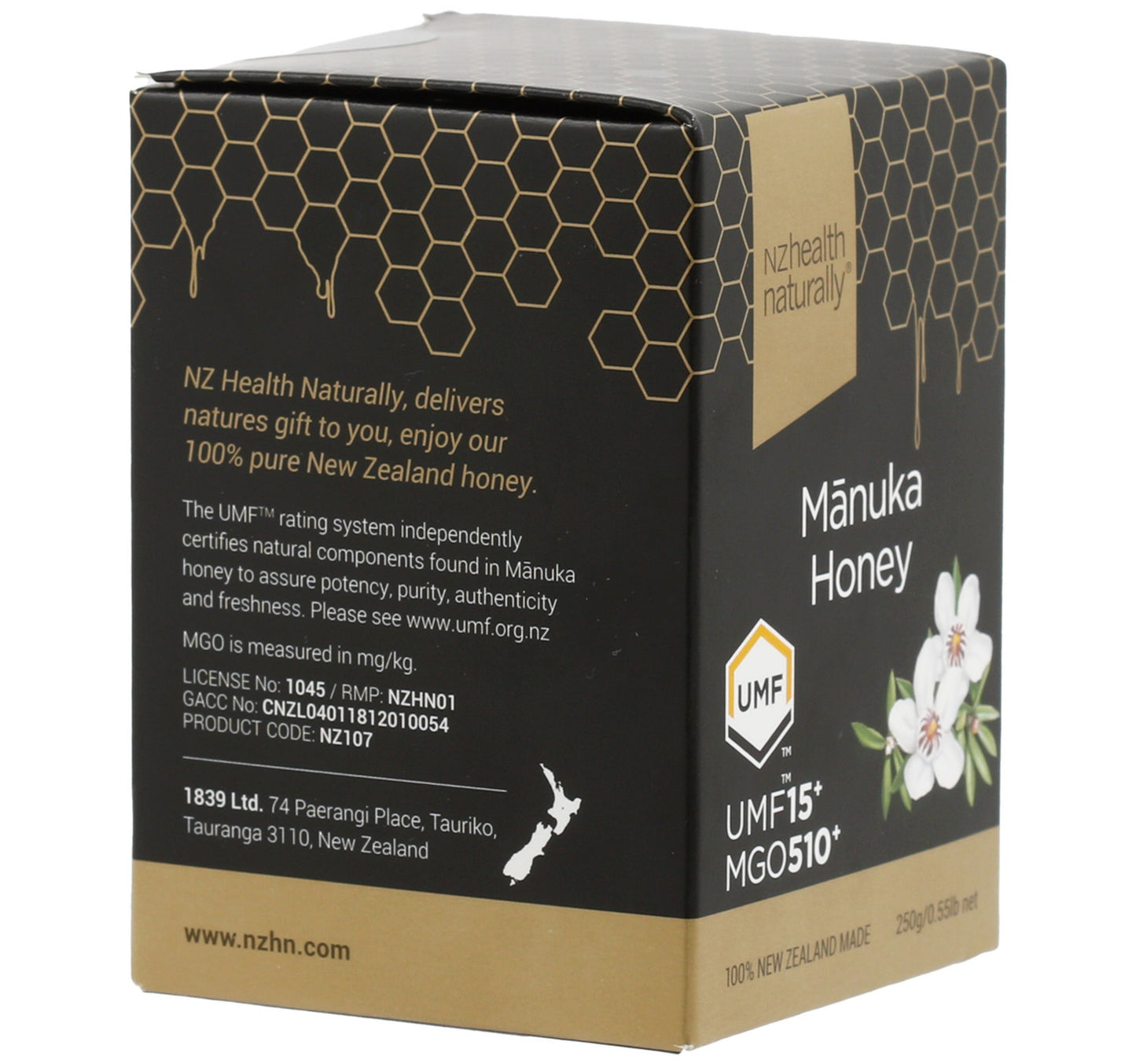 NZ Health Naturally UMF15+ Manuka Honey 250 g