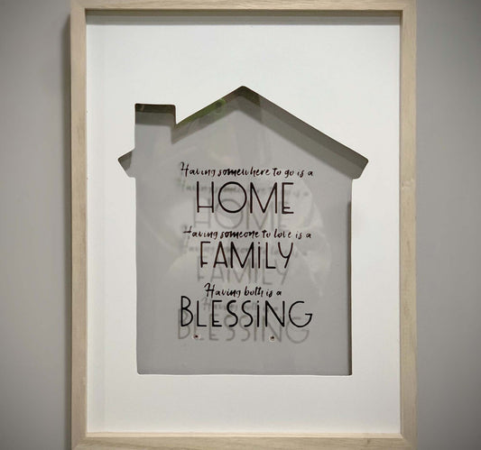 Maple Leaf Wooden Tabletop Picture Frame 40.5x30.5x2.3cm YX211-54A