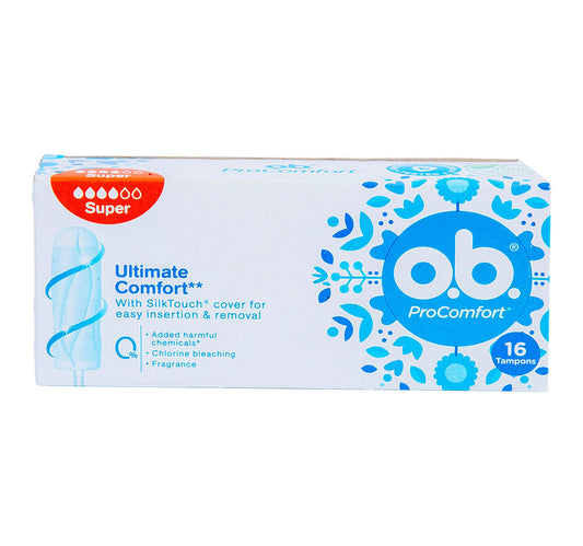 OB ProComfort Super Tampons 16 pcs