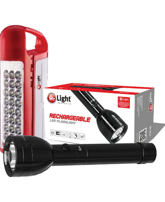 Mr.Light Emergency Light MR588 + Torch MR2014