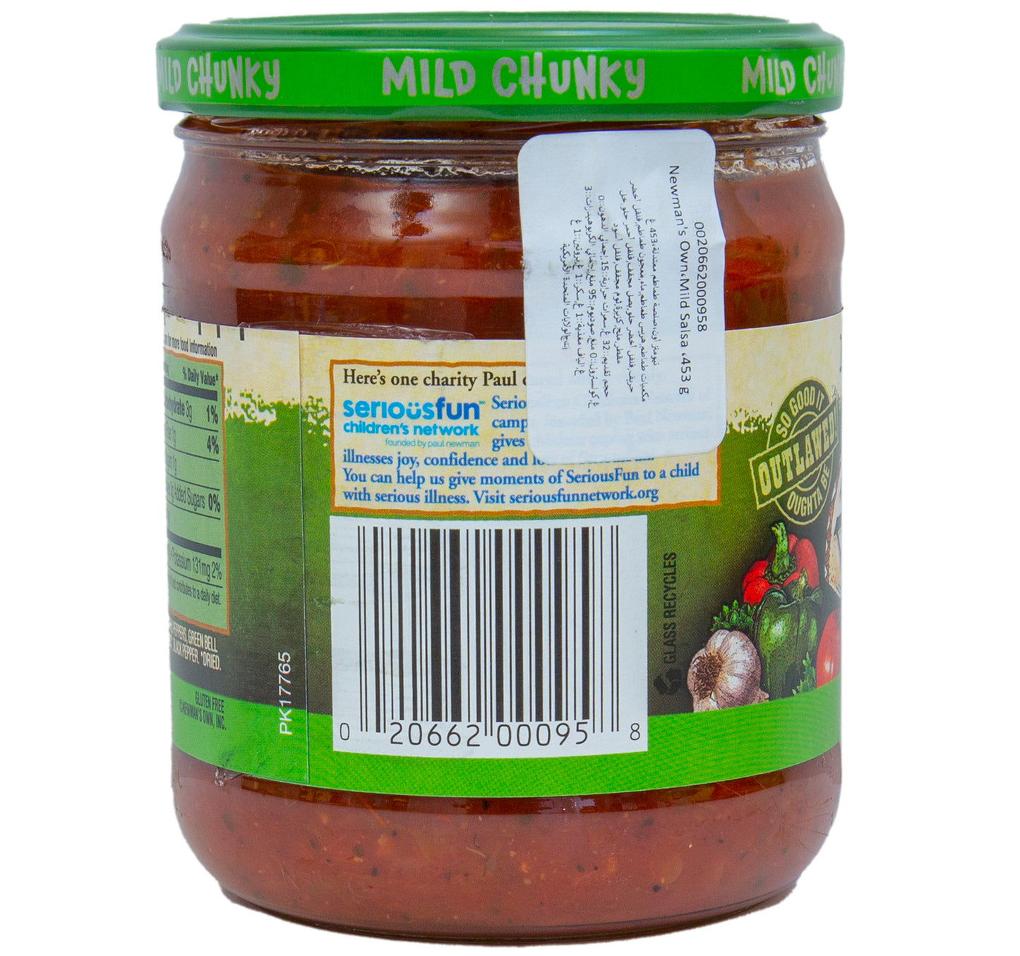 Newman's Own Mild Salsa 453 g