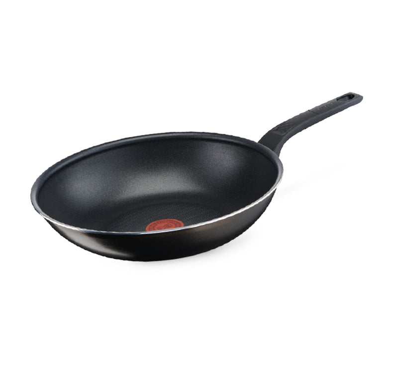 Tefal Aluminium Non Stock Coating Wok Pan, 28 cm, TFB5541902