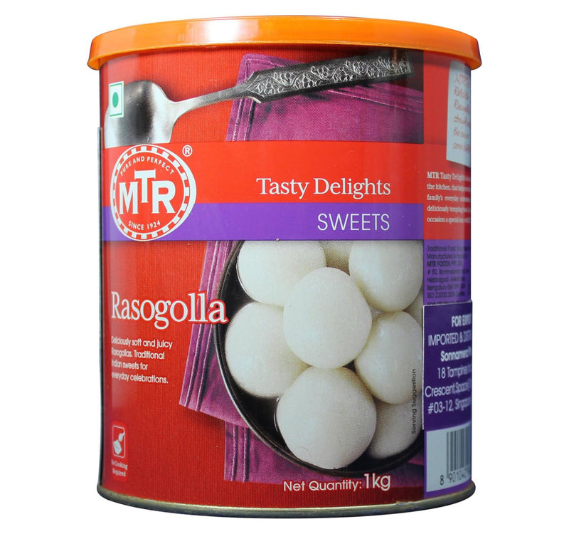 MTR Rasogolla Sweets 1 kg Lulu Hypermarket