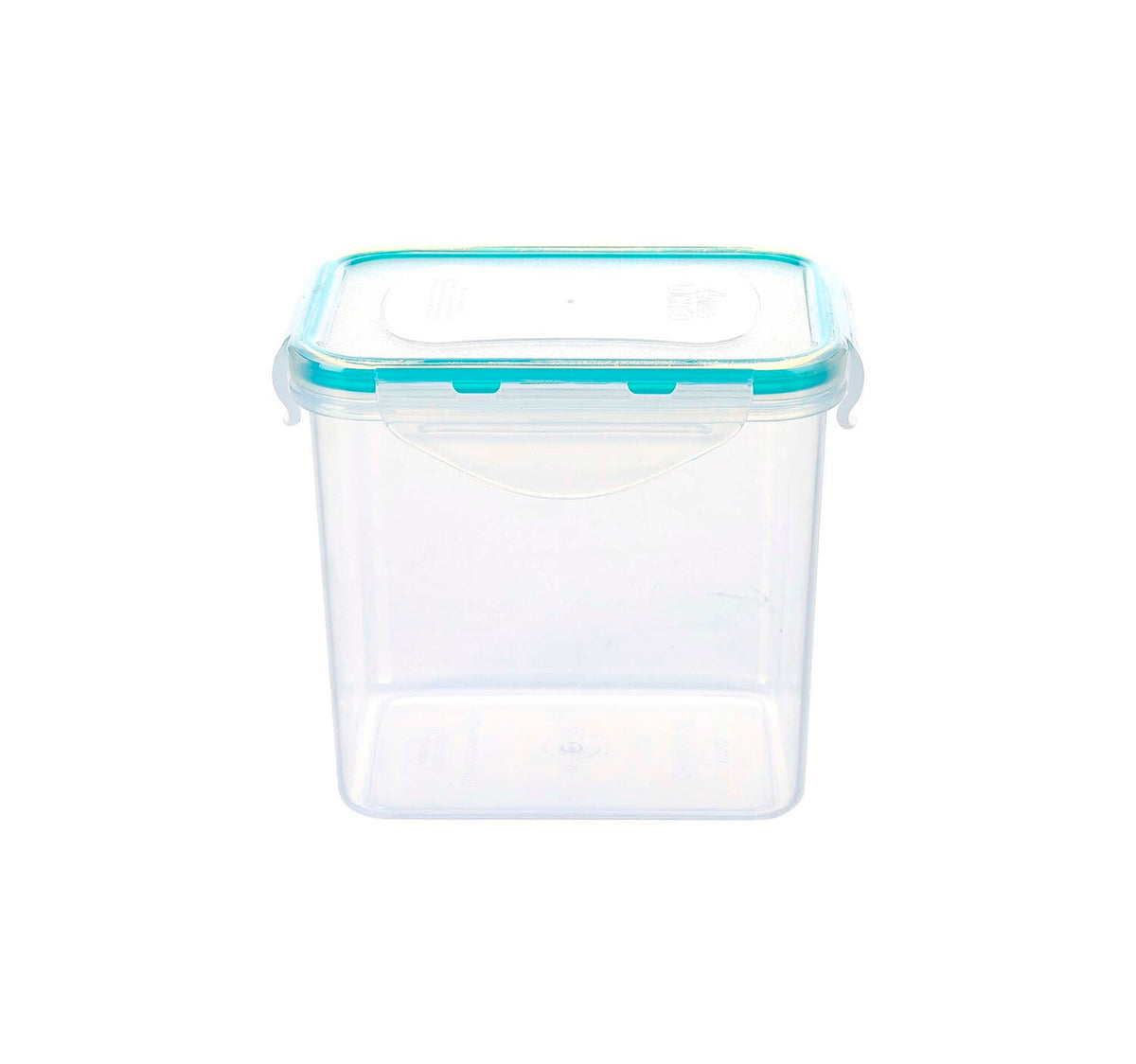 4 Side Locked Plastic Container, Transparent, CP023