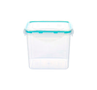 4 Side Locked Plastic Container, Transparent, CP023