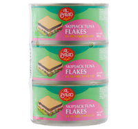 Al Balad Skipjack Tuna Flakes In Sunflower Oil 3 x 185 g