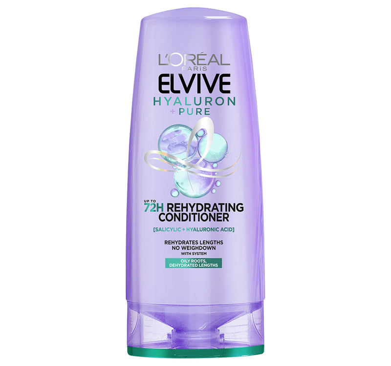 L'Oreal Paris Elvive Hyaluron Pure 72H Rehydrating Conditioner 360 ml