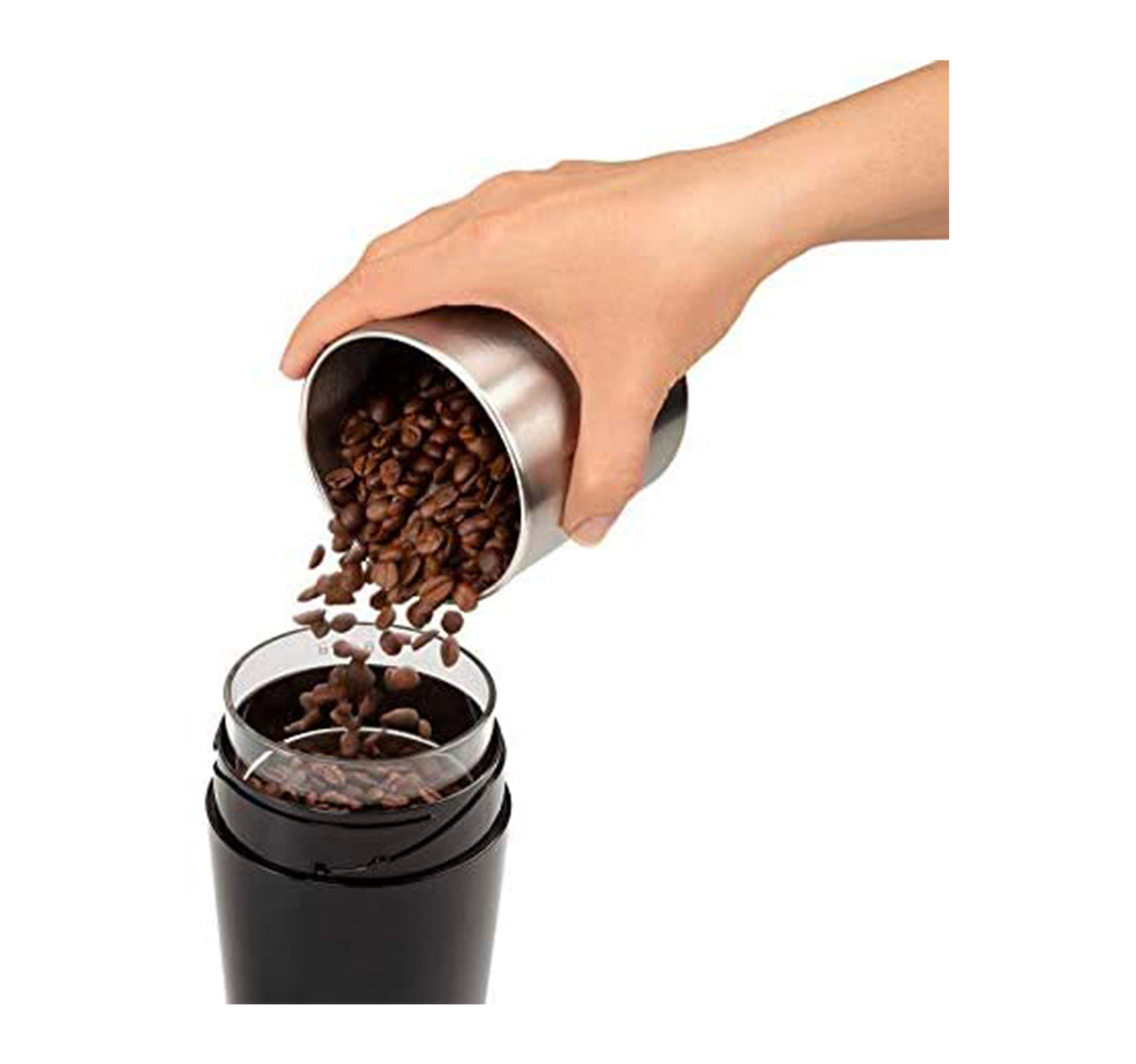 De'Longhi KG200 Electric Coffee Grinder, Stainless Steel Blade