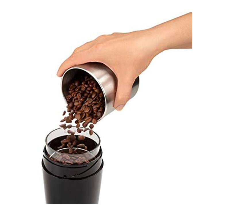 De'Longhi KG200 Electric Coffee Grinder, Stainless Steel Blade