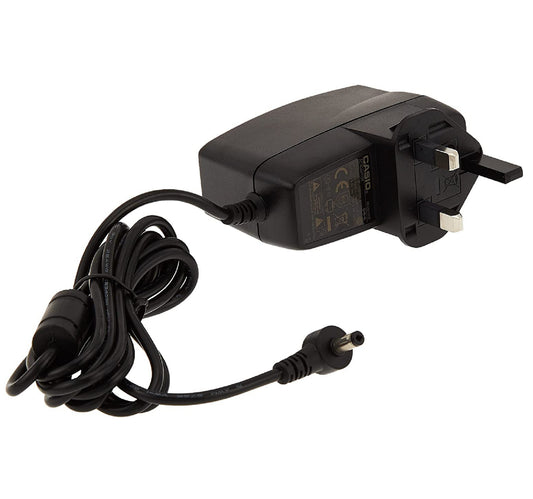 Casio 3 Pin Power Supply AC Adaptor, Black, ADE95100
