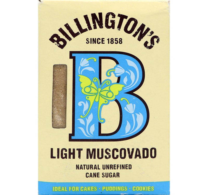 Billington's Light Muscovado Natural Unrefined Cane Sugar 500 g Lulu Hypermarket