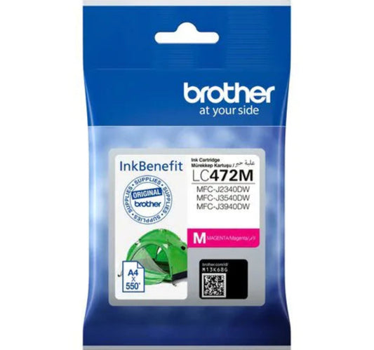 Brother Standard Yield Innobella Ink Cartridge, Magenta, BG-LC472M