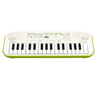 Casio Mini Keyboard with 32 keys, 100 Tones, 50 Rhythms, White, SA-50H2