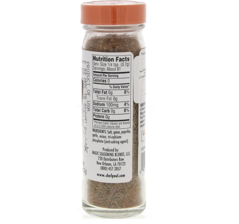 Chef Paul Magic Seafood Seasoning Blends 57 g