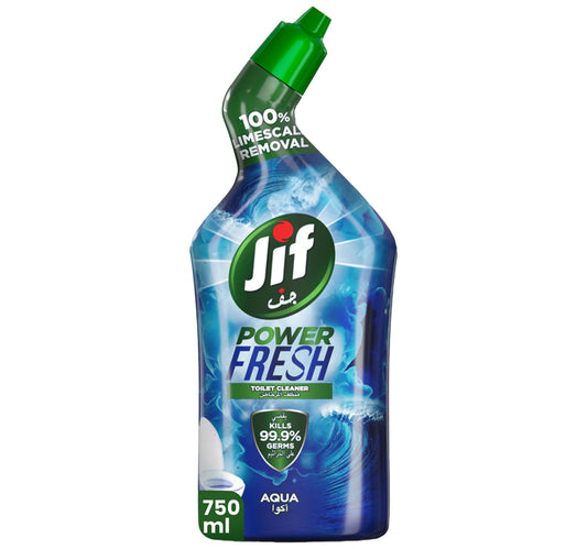 Jif Power Fresh Aqua Toilet Cleaner 750 ml