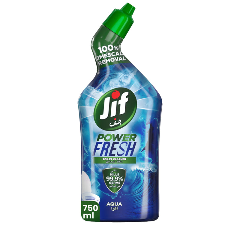 Jif Power Fresh Aqua Toilet Cleaner 750 ml