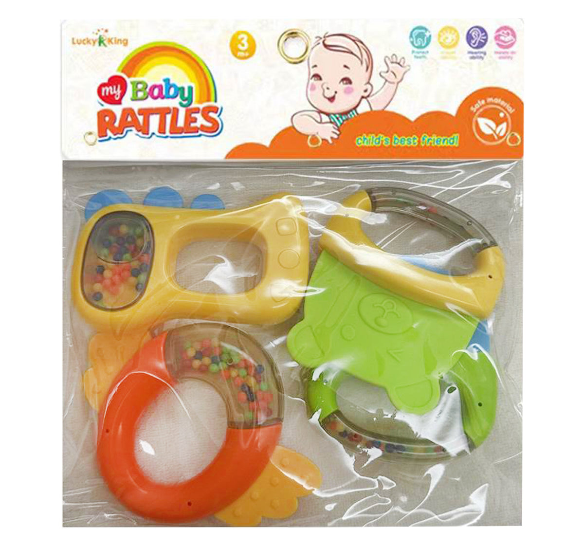 First Step A25 Rattle Set, 4 pcs, K225D312