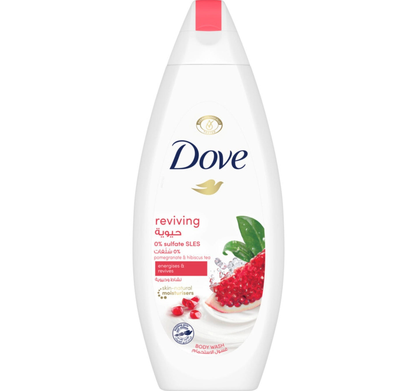Dove Reviving Pomegranate & Hibiscus Tea Body Wash 250 ml
