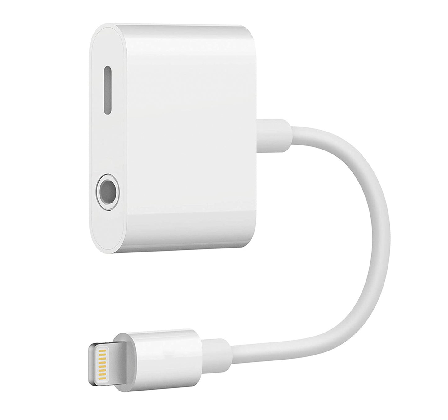 Iends Lightning to 3.5mm Headphone Jack Adapter Aux Adapter IE-AD788