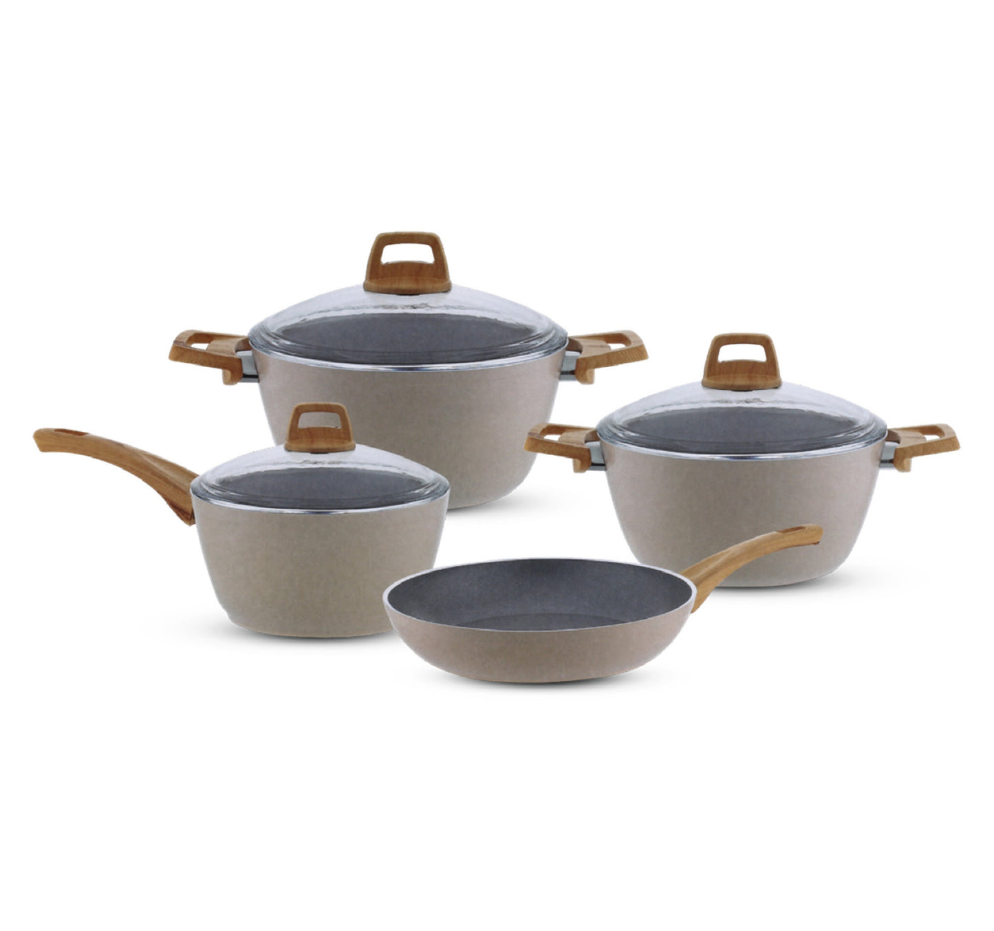 Vivaldi Granite Cookware Set 7pcs 688
