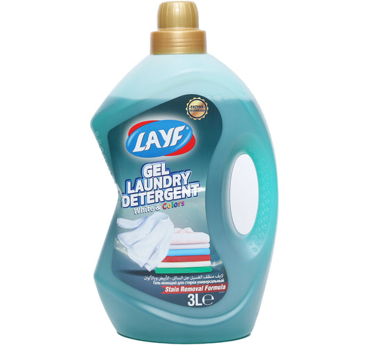 Layf Laundry Detergent Gel White & Colors 3 Litres