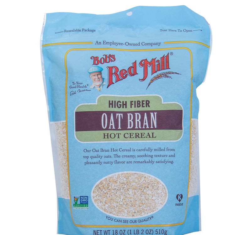 Bob's Red Mill High Fiber Oat Bran Hot Cereal 510 g Lulu Hypermarket
