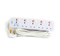 Terminator Extension Socket 5 Way TPB-835UK 3 Meter