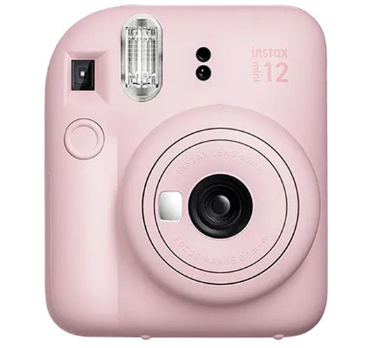 Fujifilm Instax Mini 12 Instant Film Camera, Blossom Pink