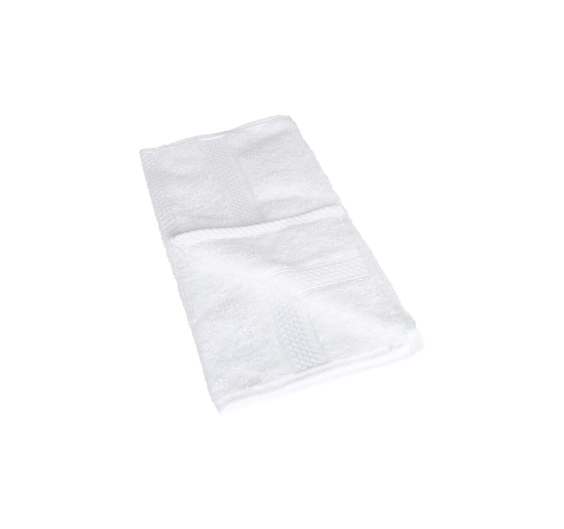Laura Collection Hand Towel, 30 x 50 cm, White
