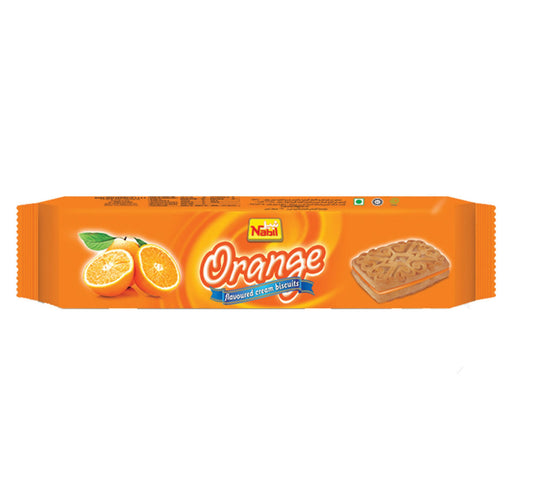 Nabil Orange Flavoured Cream Biscuits 82 g