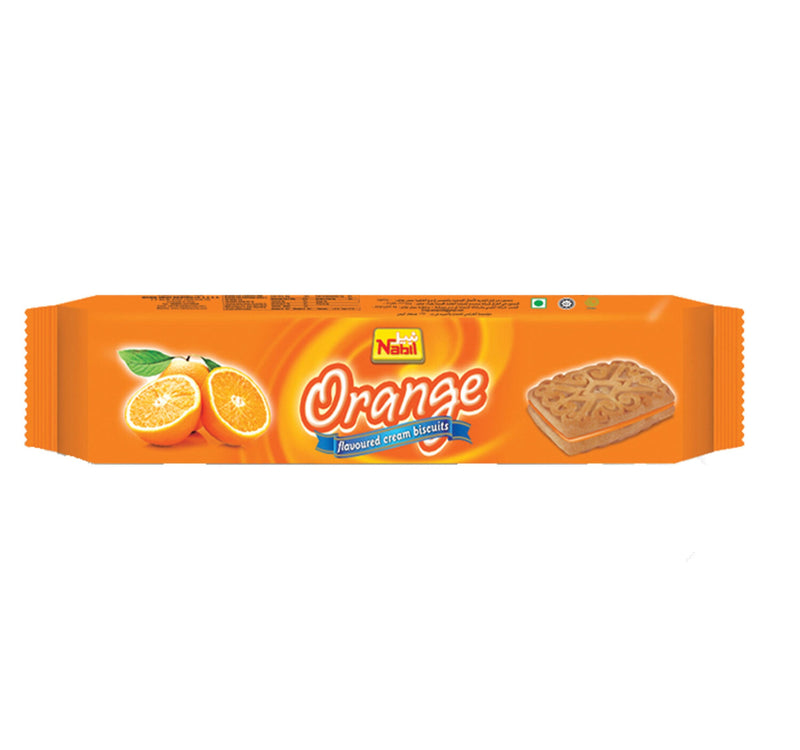 Nabil Orange Flavoured Cream Biscuits 82 g