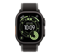 Apple Watch Ultra 3 GPS + Cellular Smartwatch, 49 mm Black Titanium Case with Black/Charcoal Trail Loop (M/L), MF1H4AF/A
