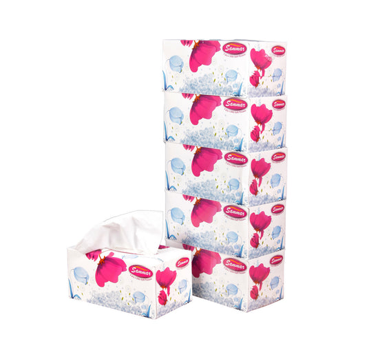 Sammar Facial Tissue 2Ply 5 x 200 Sheets