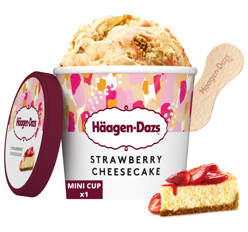 Haagen-Dazs Strawberry Cheesecake Ice Cream 100 ml